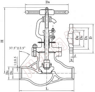 DSJ61H水封截止閥